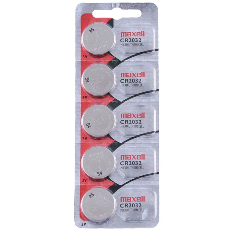 CR2032 Maxell Watch Battery - SOLD AS A PACK (5 Pieces)