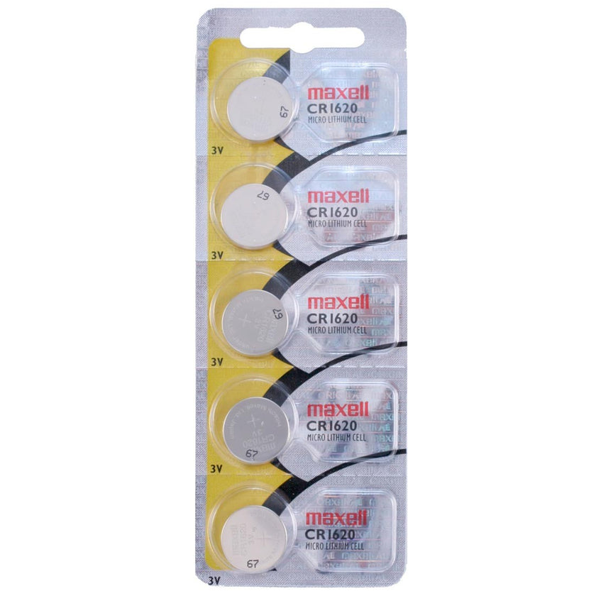 CR1620 Maxell Watch Battery - SOLD AS A PACK (5 Pieces)