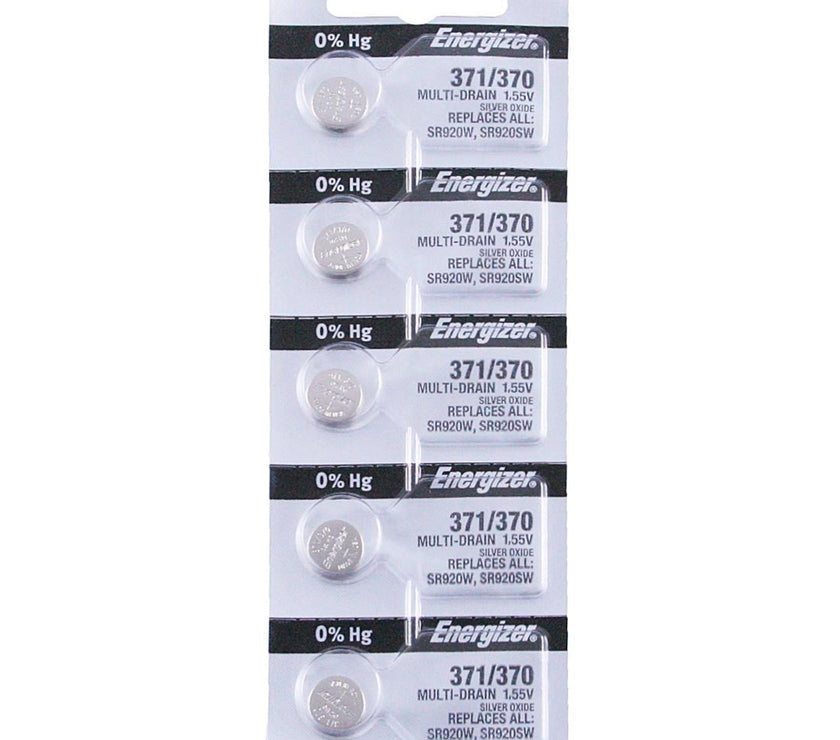 371/370 Energizer Watch Battery (SR920SW) - SOLD IN A PACK (5 Pieces)