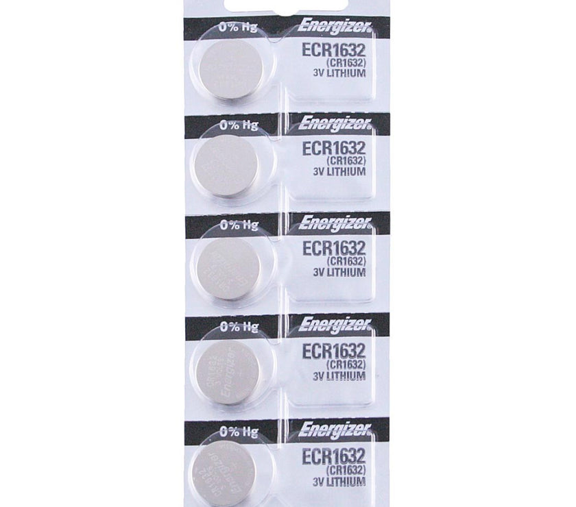 CR1632 Energizer Watch Battery - SOLD IN A PACK (5 Pieces)