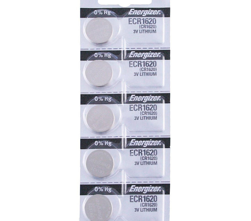 CR1620 Energizer Watch Battery - SOLD IN A PACK (5 Pieces)