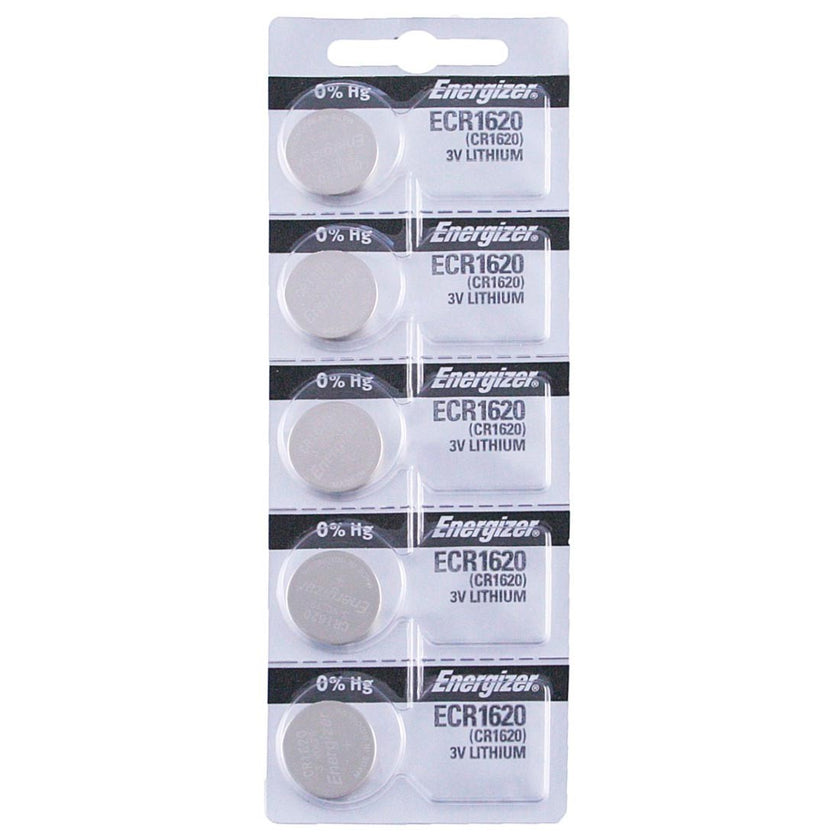 CR1620 Energizer Watch Battery - SOLD IN A PACK (5 Pieces)