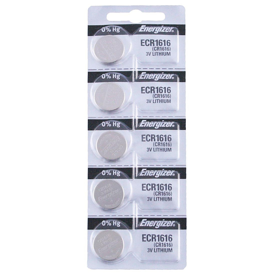 CR1616 Energizer Watch Battery - SOLD IN A PACK (5 Pieces)