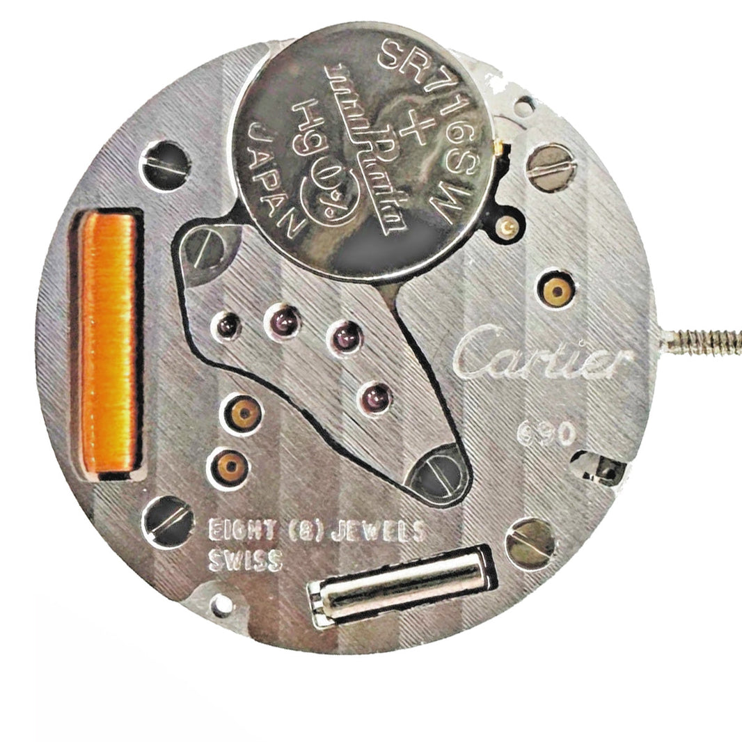 Genuine Cartier 690 Quartz Watch Movement