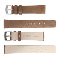 ROCHET No. 344 Cowhide Grain Fine QUICK RELEASE Leather Straps (20mm~24mm)