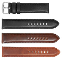 ROCHET No. 374 Cowhide Smooth Fine Leather QUICK RELEASE Straps Stitched (18mm~22mm)