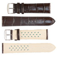 ROCHET No. 519 Alligator Grain Fine Leather Aerocomfort Straps (12mm~30mm)