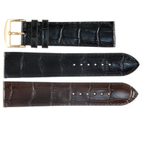 ROCHET No. 519 Extra Extra Long Alligator Grain Fine Leather Aerocomfort Straps (10mm~22mm)