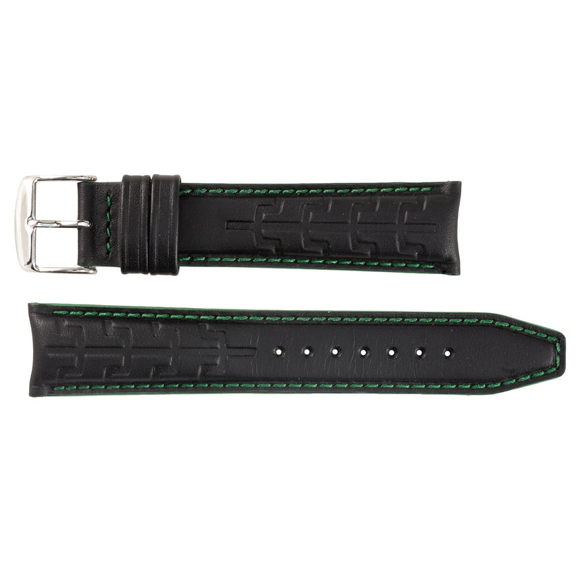 ROCHET No. 523 Calfskin High Performance Straps with Contrast Stitching (20mm~22mm)