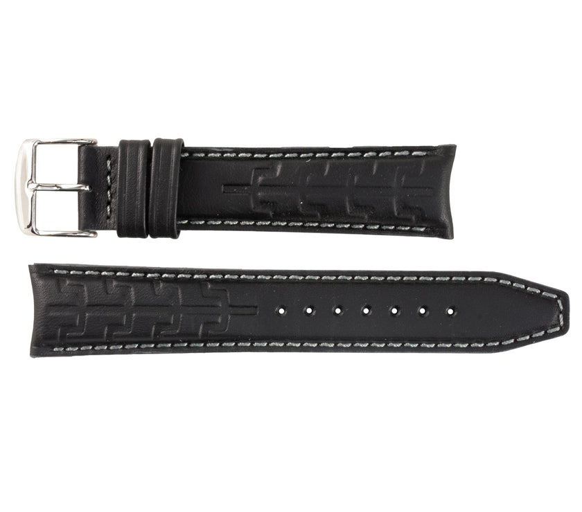 ROCHET No. 523 Calfskin High Performance Straps with Contrast Stitching (20mm~22mm)