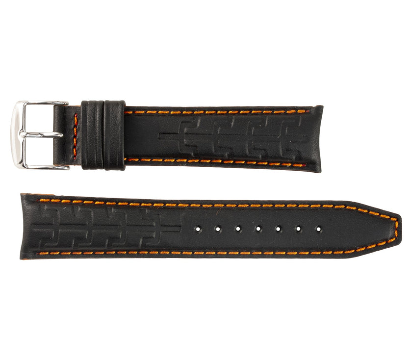 ROCHET No. 523 Calfskin High Performance Straps with Contrast Stitching (20mm~22mm)