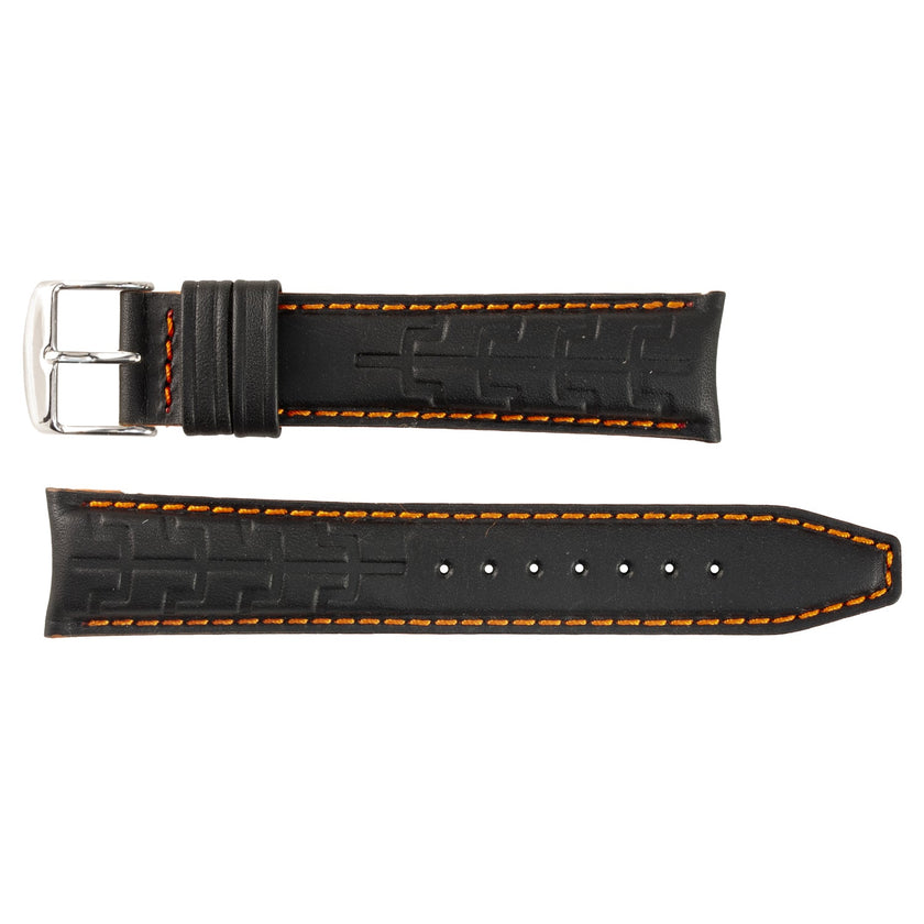 ROCHET No. 523 Calfskin High Performance Straps with Contrast Stitching (20mm~22mm)