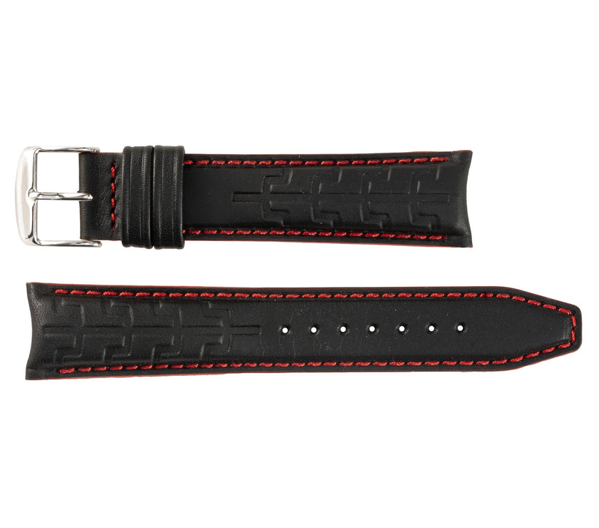 ROCHET No. 523 Calfskin High Performance Straps with Contrast Stitching (20mm~22mm)