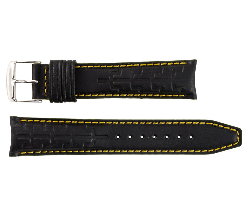 ROCHET No. 523 Calfskin High Performance Straps with Contrast Stitching (20mm~22mm)