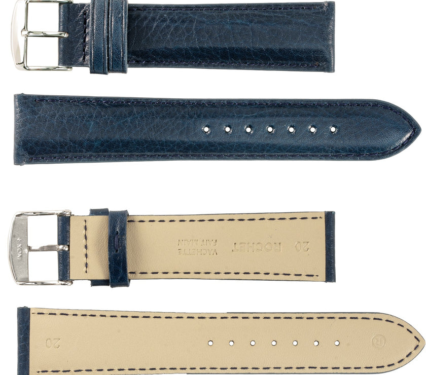 ROCHET No. 534 Grained Cowhide Fine Leather Straps (14mm~26mm)