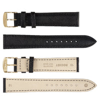 ROCHET No. 538 Lizard Grain Fine Leather Straps (10mm~20mm)