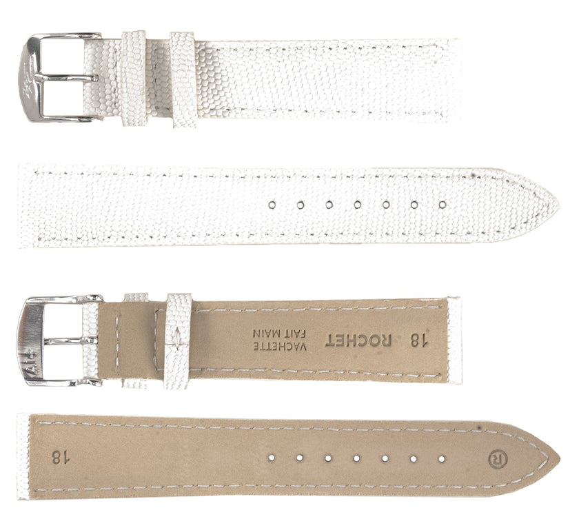 ROCHET No. 538 Lizard Grain Fine Leather Straps (10mm~20mm)