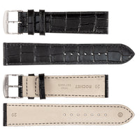 ROCHET No. 549 Long Alligator Grain Fine Leather Straps (18mm ~ 24mm)