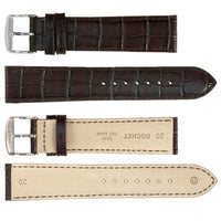 ROCHET No. 549 Alligator Grain Fine Leather Straps (12mm ~ 24mm)