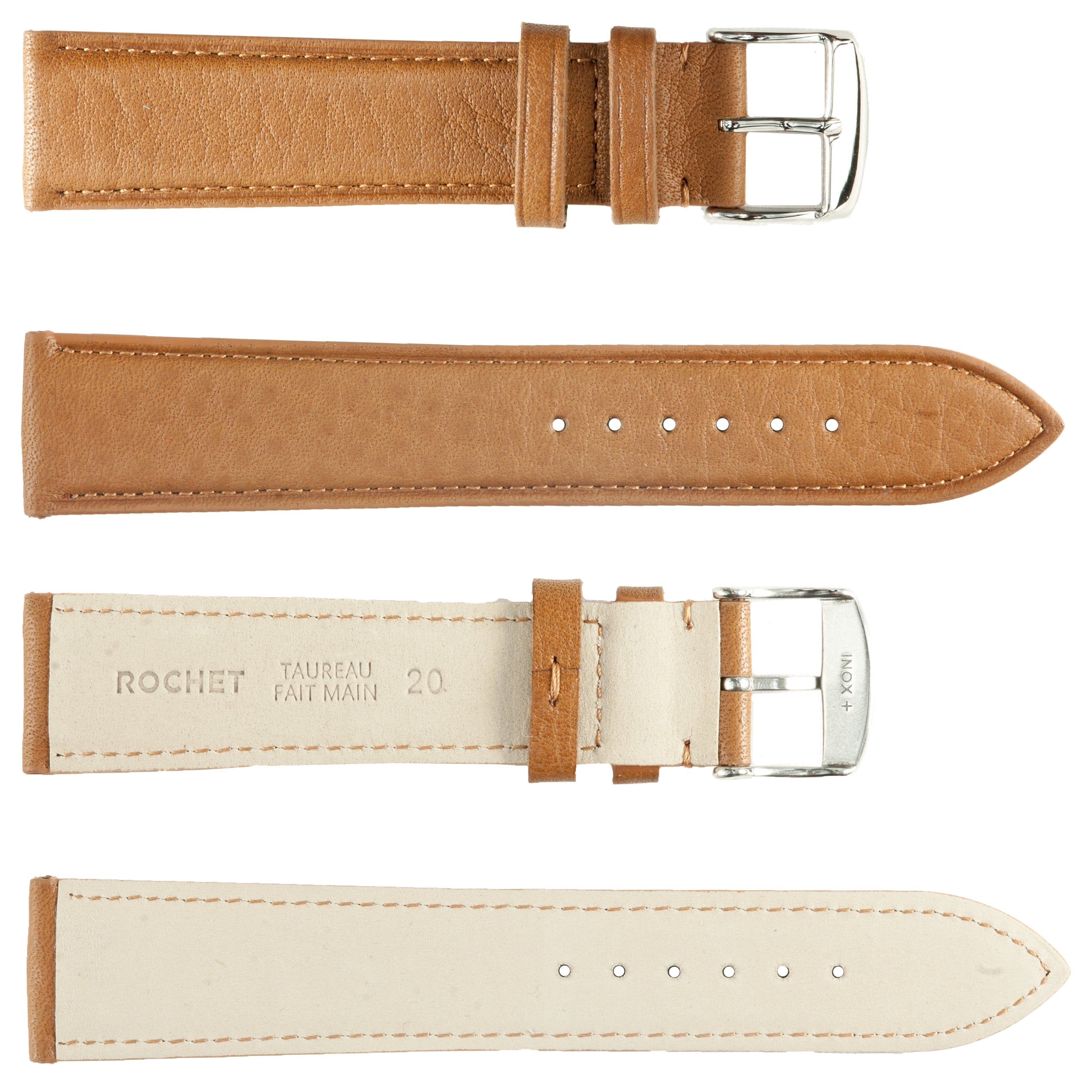 ROCHET No. 562 Matt Bull Nubuck Fine Leather Straps (14mm~22mm)