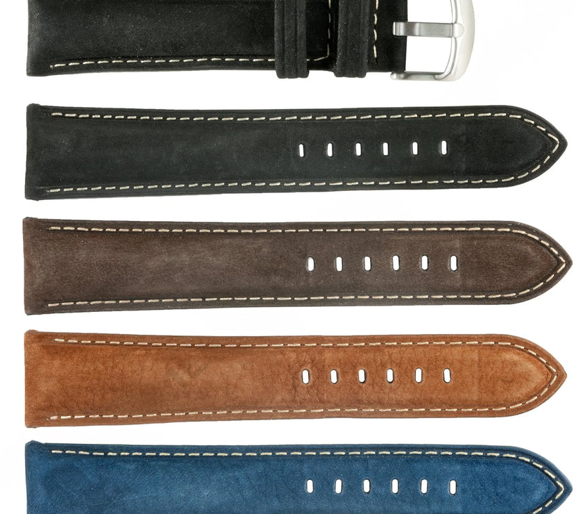 ROCHET No. 572 Young Bull Nubuck Fine Leather Straps (20mm~22mm)