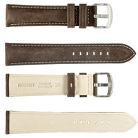 ROCHET No. 572 Young Bull Nubuck Fine Leather Straps (20mm~22mm)