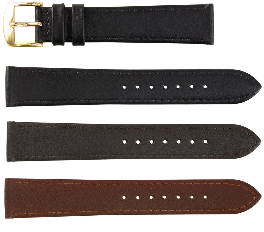 ROCHET No. 613 Smooth Calfskin Fine Leather Straps (10mm~22mm)