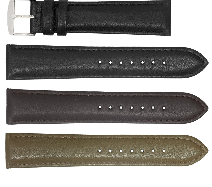 ROCHET No. 633 Lamb Padded Fine Leather Straps (12mm~24mm)