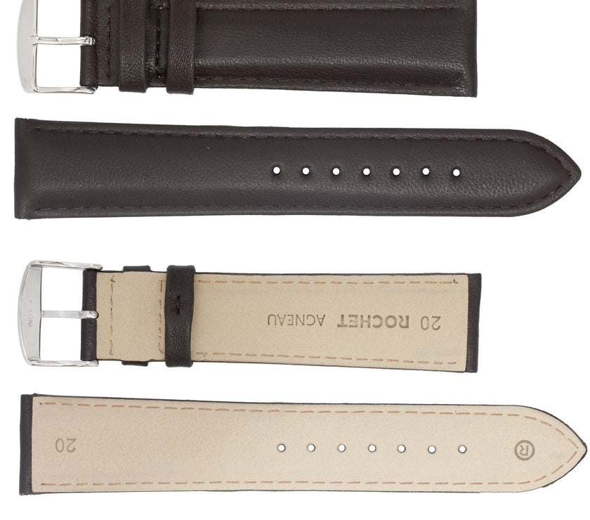 ROCHET No. 633 Lamb Padded Fine Leather Straps (12mm~24mm)