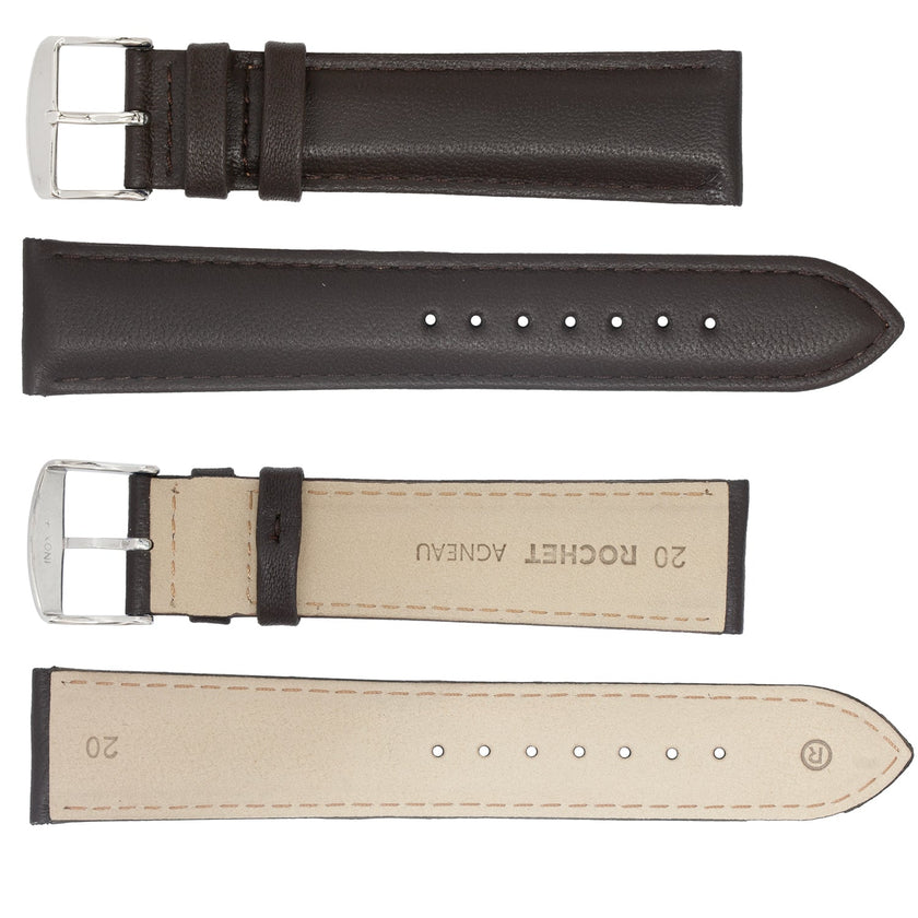 ROCHET No. 633 Lamb Padded Fine Leather Straps (12mm~24mm)