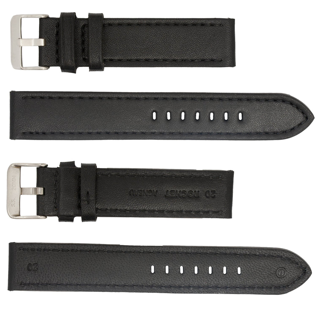 ROCHET No. 654 Lamb Thick Fine Leather Straps (20mm~26mm)