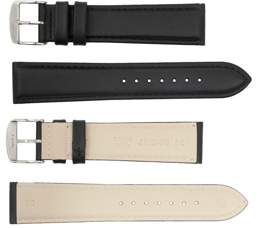 ROCHET No. 723 Calfskin Fine Water Resistant Leather Straps (18mm~30mm)