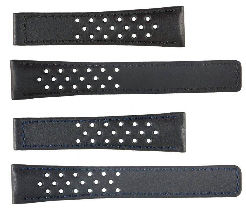 ROCHET No. 750 Calf Grain to fit Tag Heuer Deployment Buckle Leather Straps(20mm~22mm)