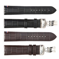 ROCHET No. 794 Calf Grain Deployment Buckle Leather Straps (18mm - 22mm)