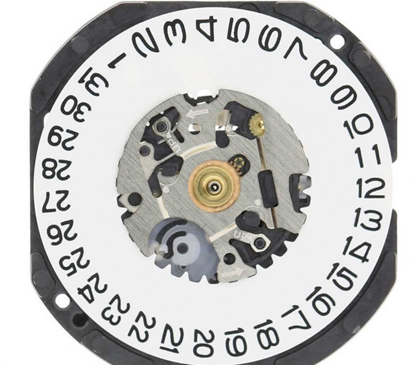 Genuine Seiko 7N32 3 Hands Quartz Movement Ht. 4.60MM